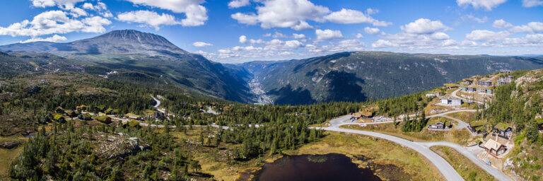 Hytte på fjellet på Rjukan