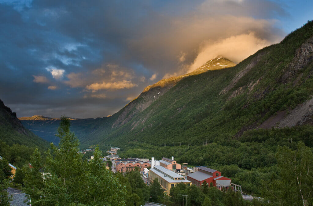 Utbygging - Tinn Energi & Fiber Industri