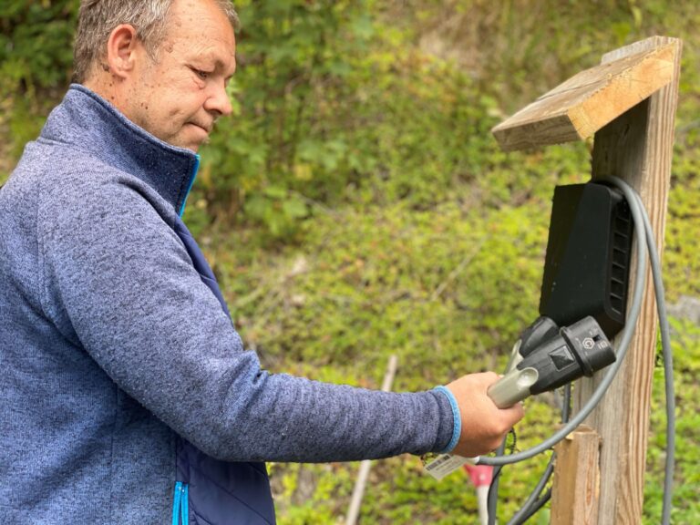 Easee hjemmelader og kunde