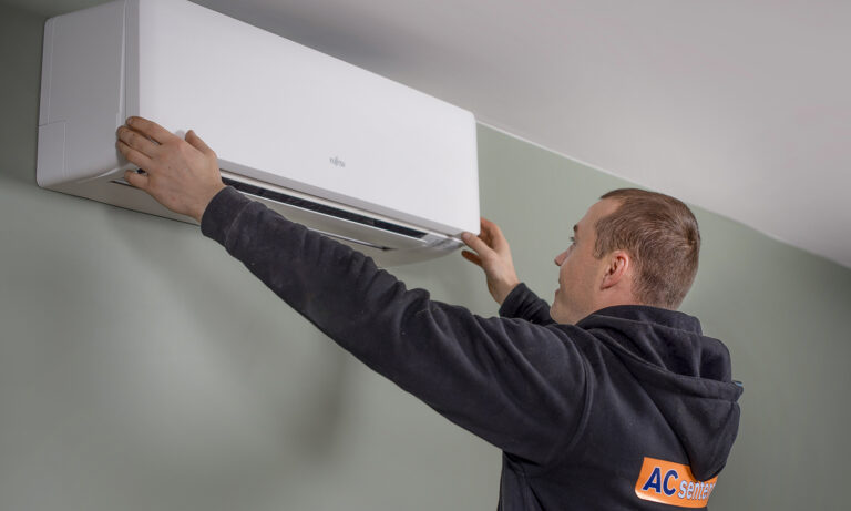 Montering av varmepumpe