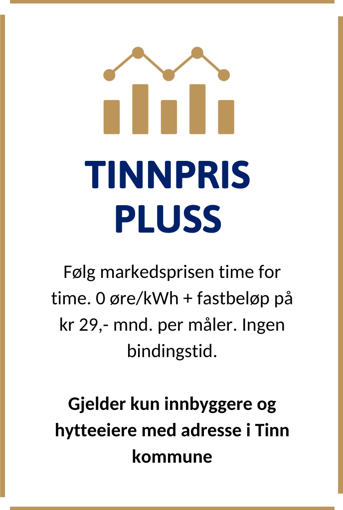 Tinnpris pluss - Tinn Energi & Fiber