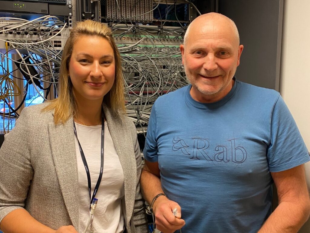 Veronica Justad og Terje Forsmo 2 - Tinn Energi & Fiber